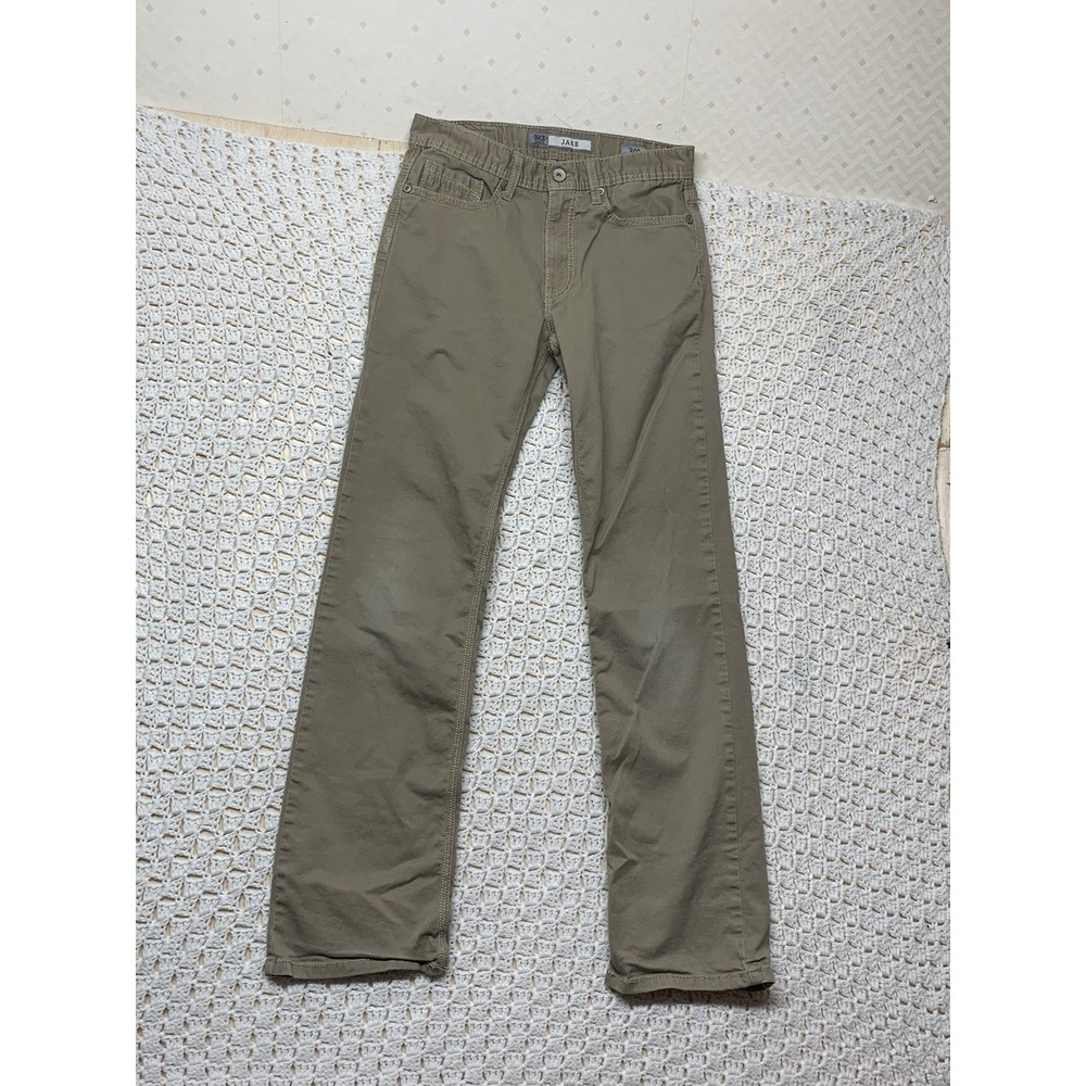 BKE‎ Buckle Jake Khaki Pants Men's 30L Beige Tan Straight Leg W30 L34
